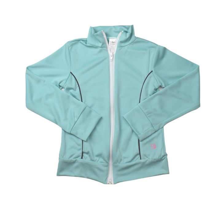 Juliet Jacket - Totally Turquoise with Nantucket Navy