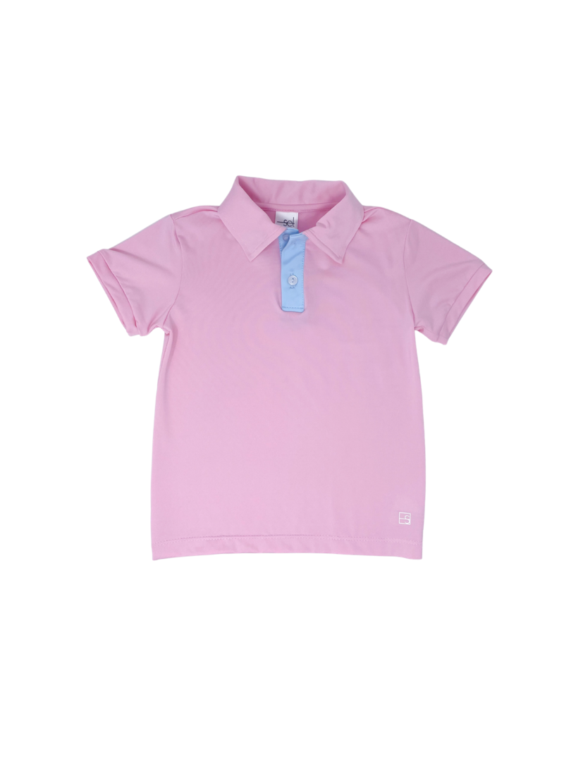 Parker Polo - Cotton Candy Pink / Cotton Candy Blue