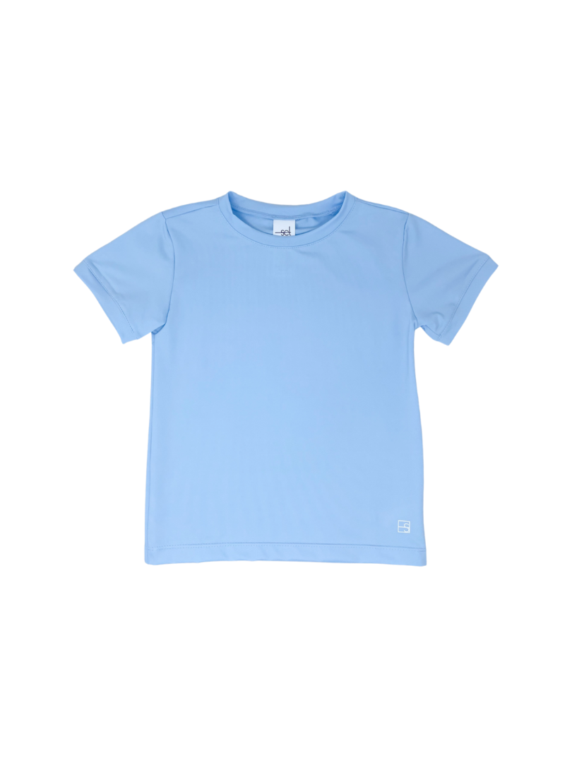 Bradley Basic T - Cotton Candy Blue