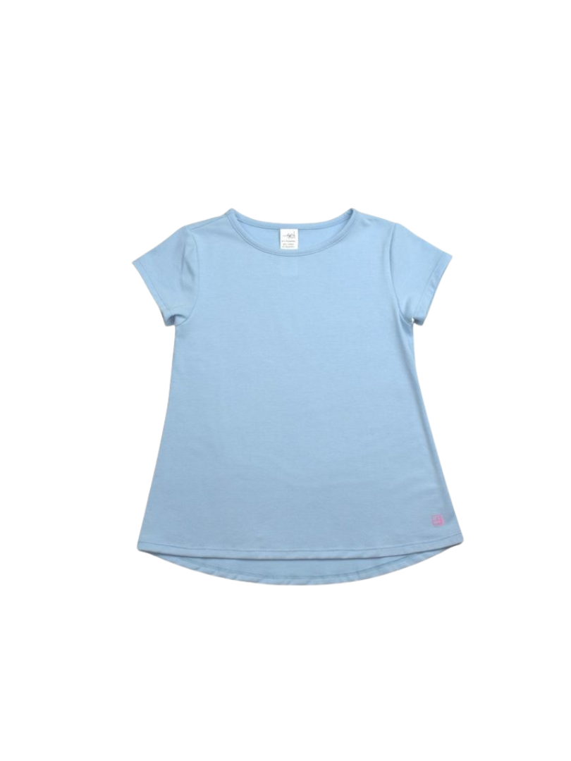 Bridget Basic T - Cotton Candy Blue