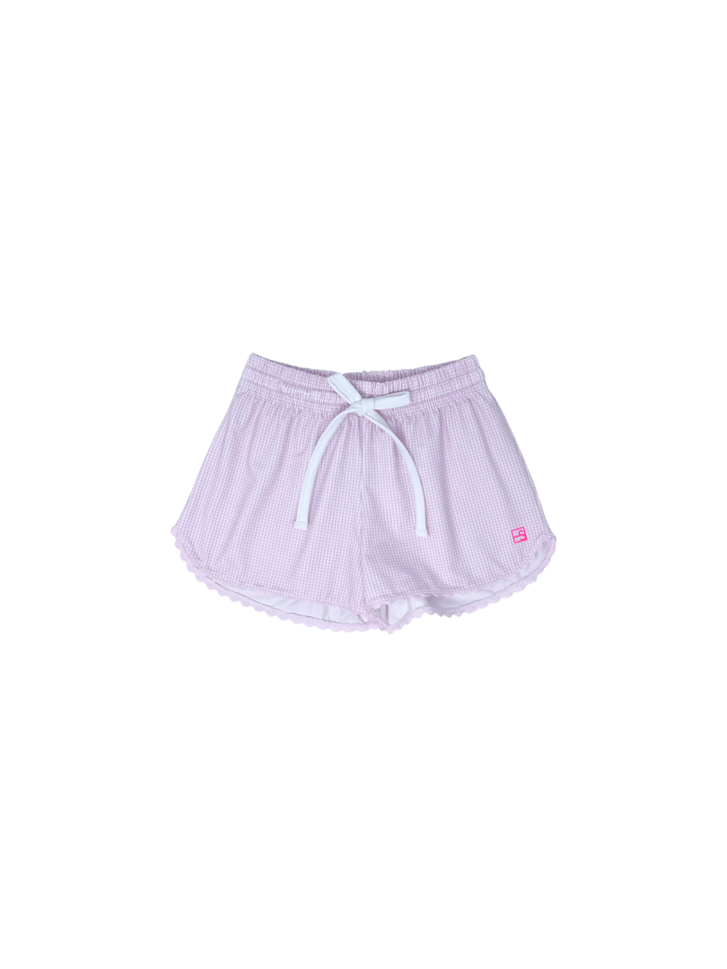 Emily Short - Cotton Candy Pink Minigingham