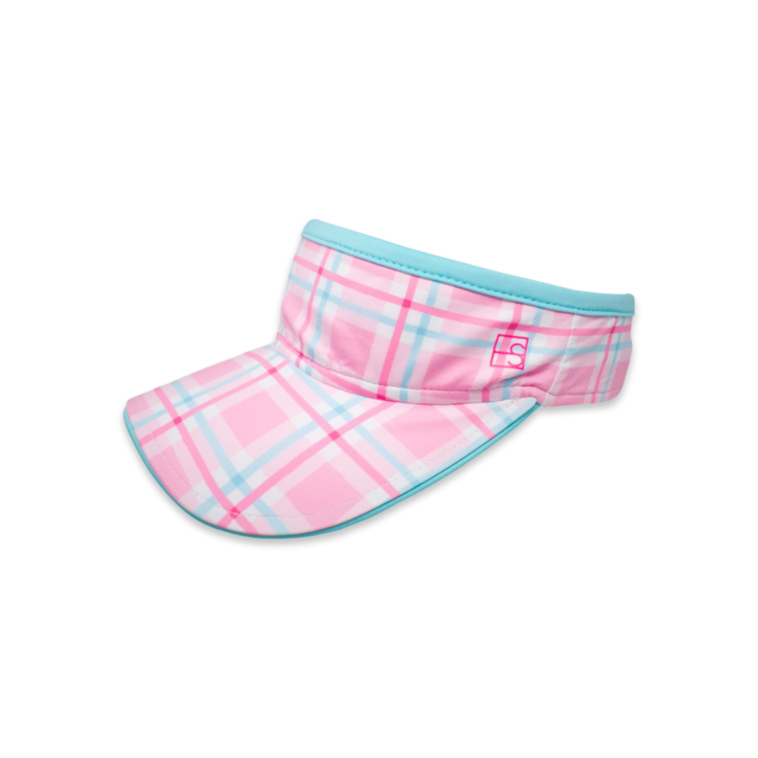 Vacay Visor - Perfectly Plaid