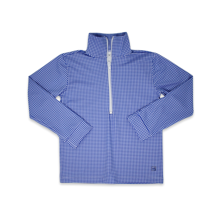 Henry Half Zip - Resort Royal Minigingham