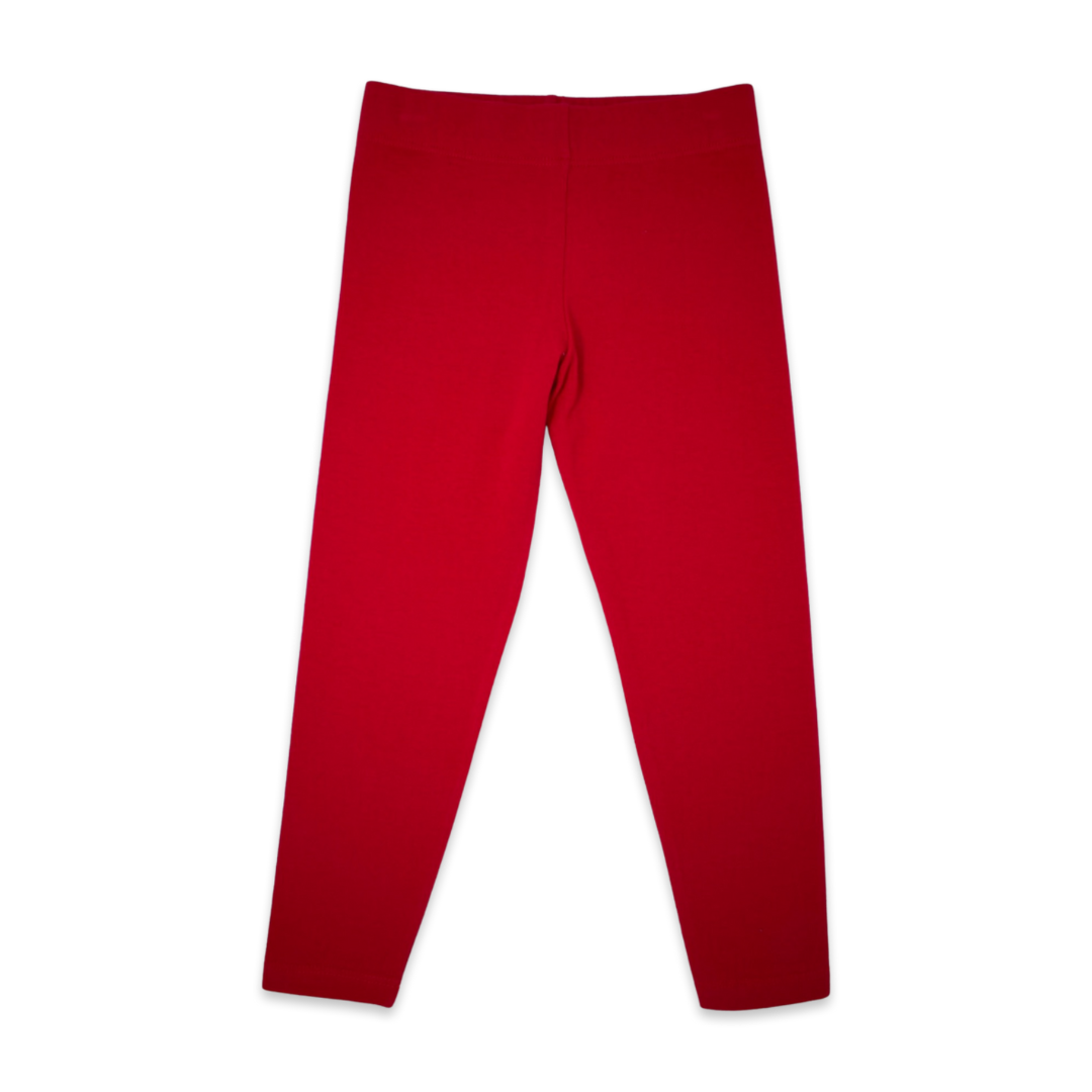 Lucy Legging - Candy Apple Red