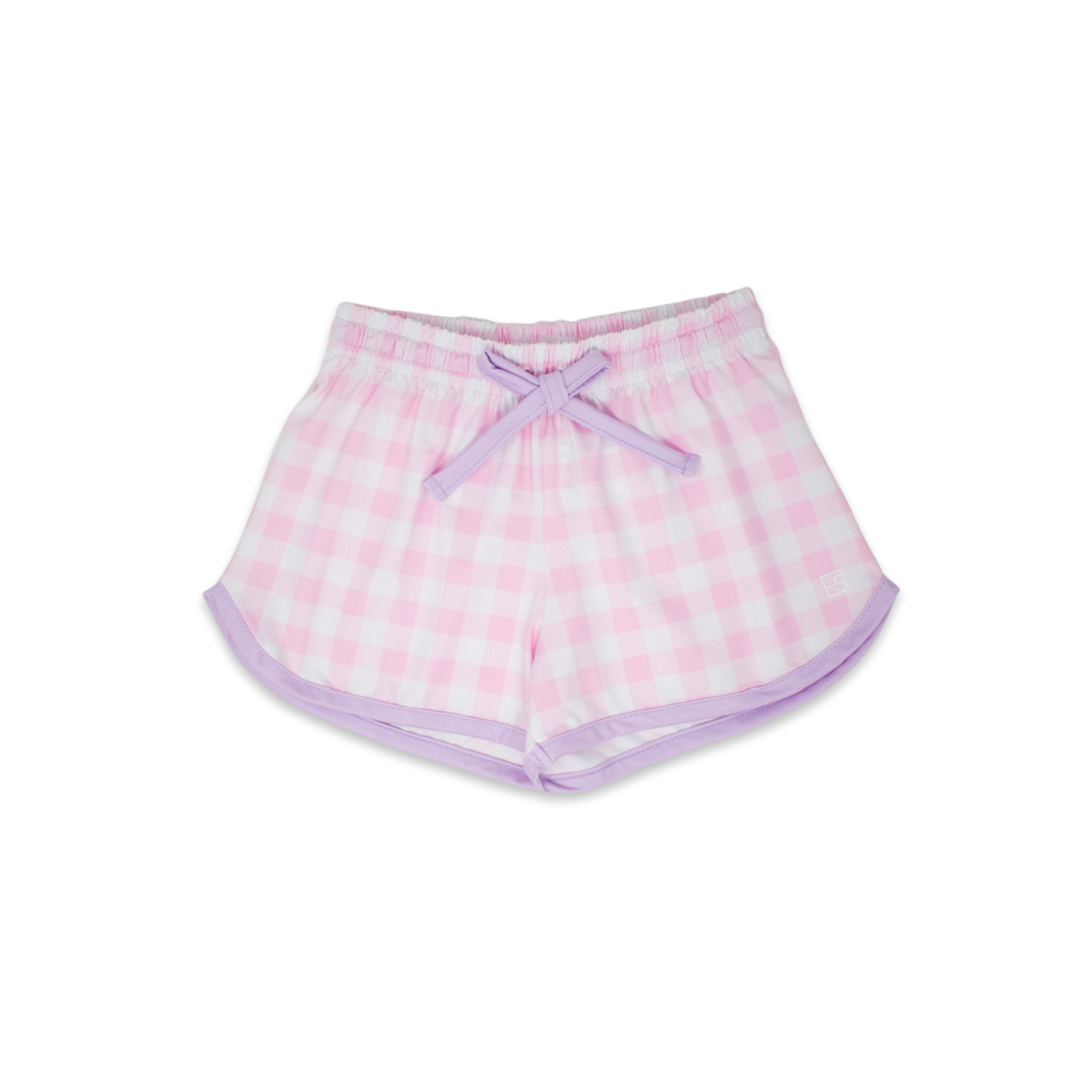 Emily Short - Cotton Candy Pink Buffalo Check