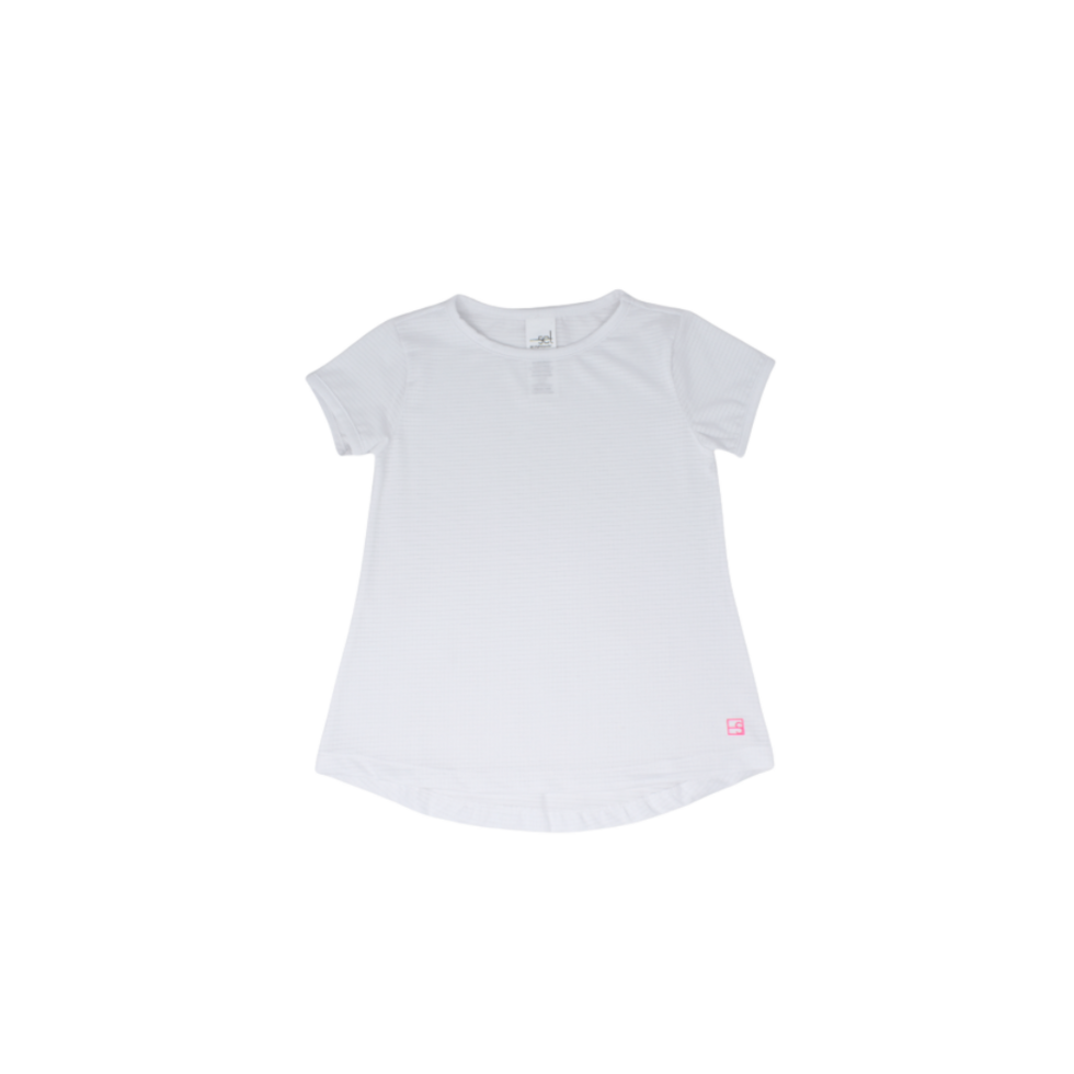 Bridget Basic T - Pure Coconut Athleisure