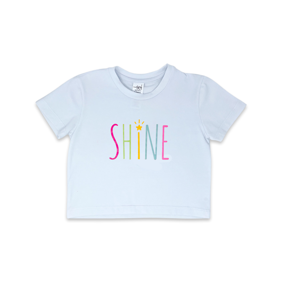 Totally Tee - Pure Coconut Knit, Shine