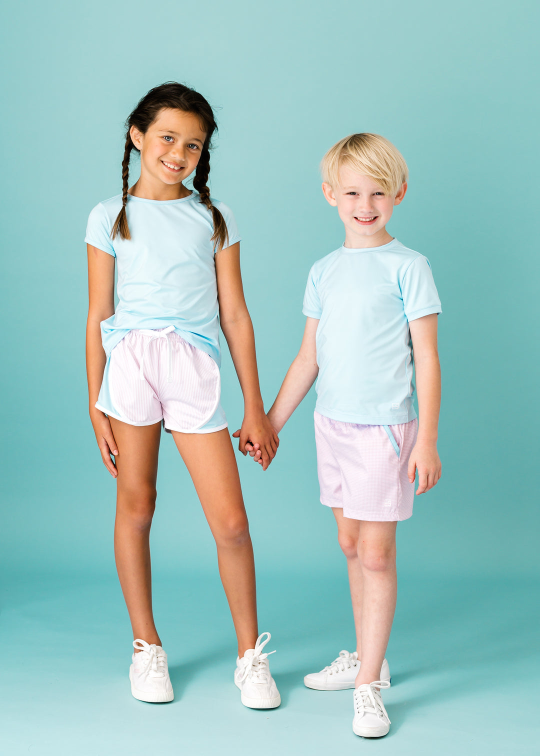 Bradley Basic Tee - Cotton Candy Blue