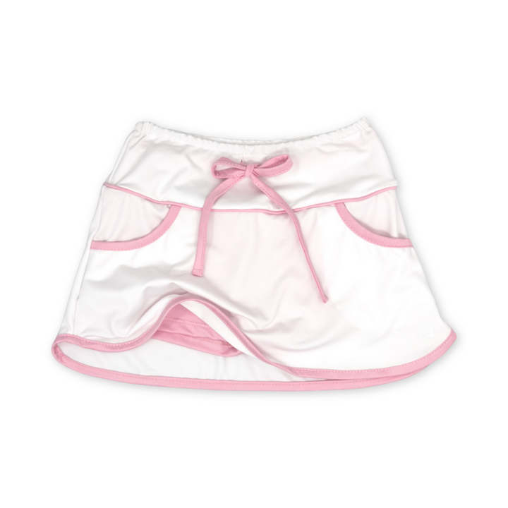 Tiffany Skort - Pure Coconut, Cotton Candy Pink