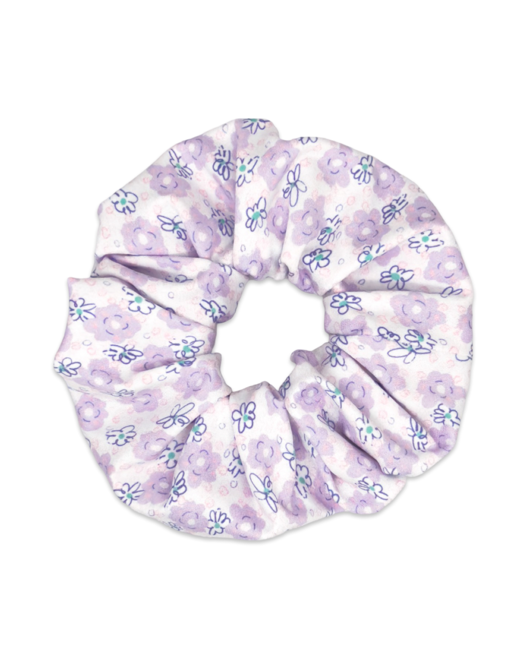 80's Baby Scrunchie - Blissful Blooms