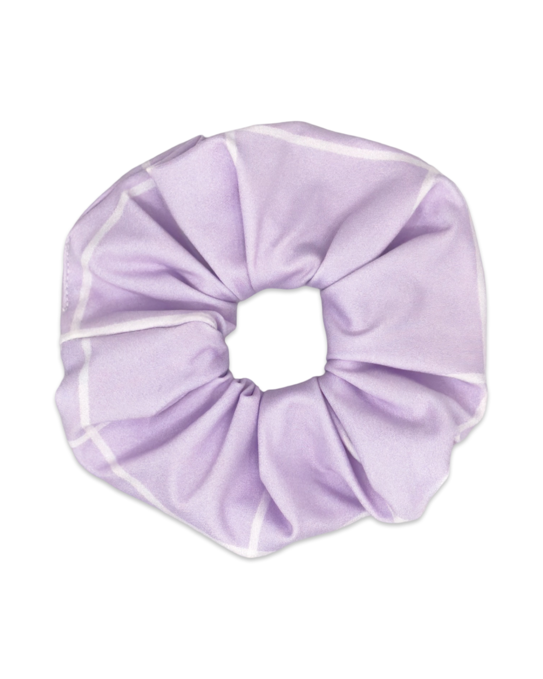 80's Baby Scrunchie - Petal Purple Willington Windowpane