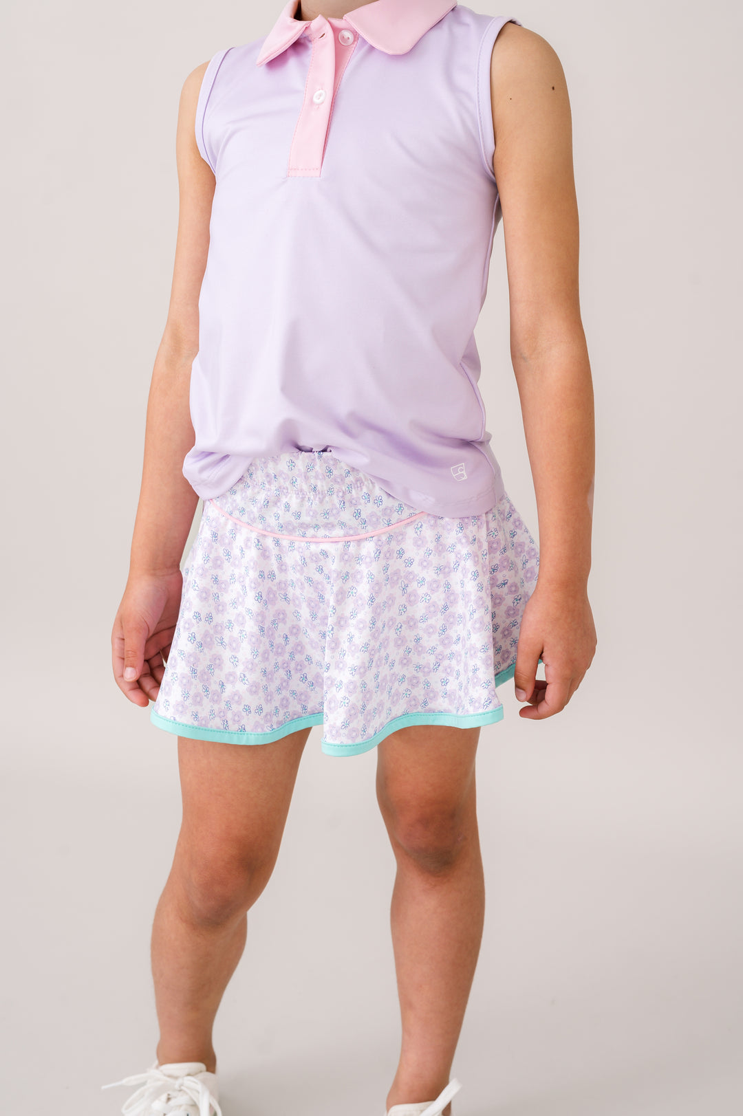 Gabby Tank - Petal Purple, Cotton Candy Pink