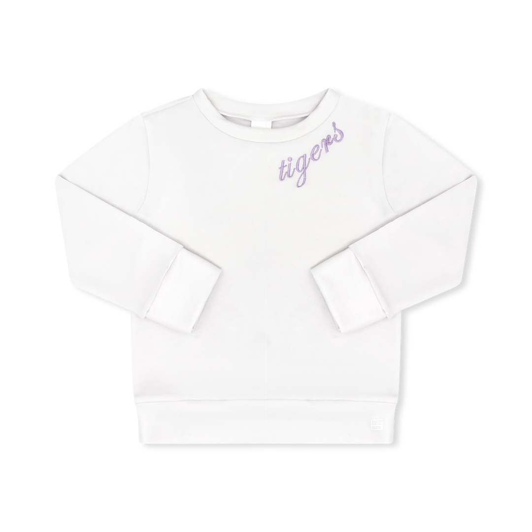 Alex Sweatshirt - Pure Coconut, Tigers