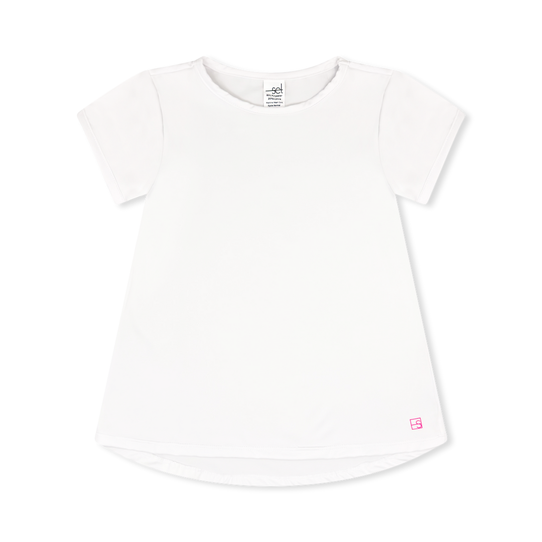 Bridget Basic T - Pure Coconut