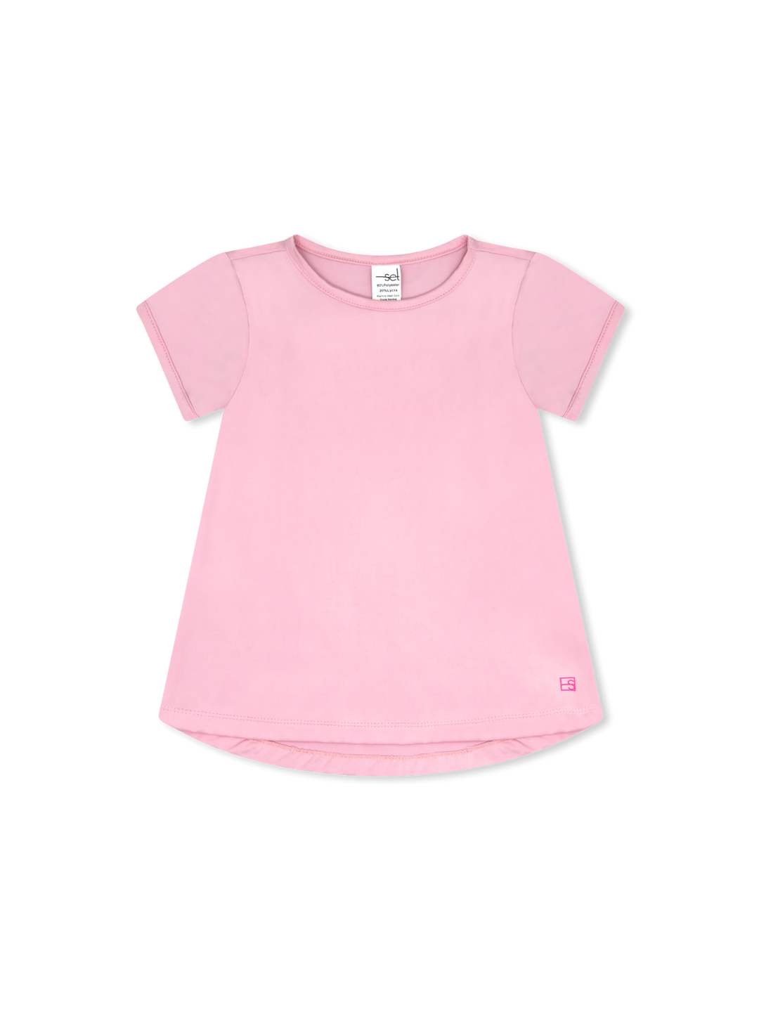 Bridget Basic Tee -  Cotton Candy Pink