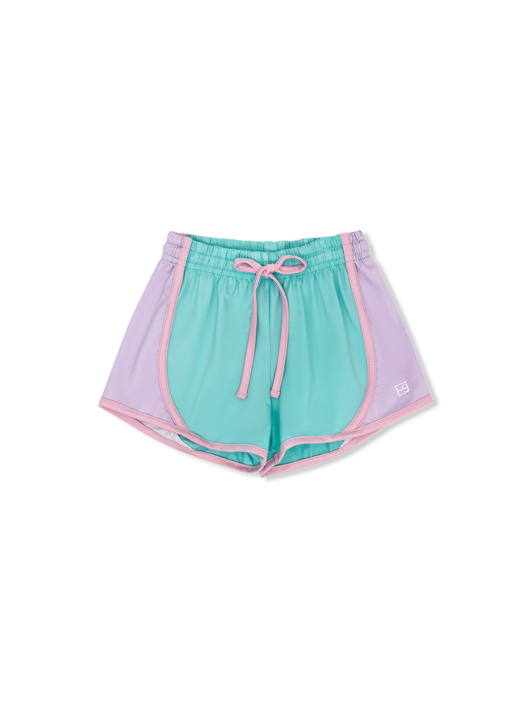 Elise Short -  Totally Turquoise, Petal Purple, Cotton Candy Pink