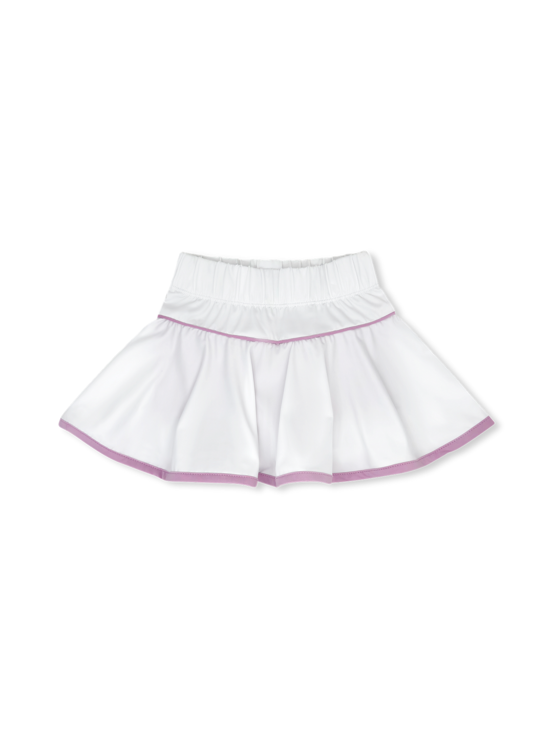 Quinn Skort - Pure Coconut, Petal Purple